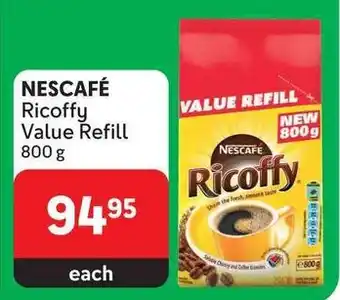 Makro NESCAFÉ Ricoffy Value Refill 800g offer