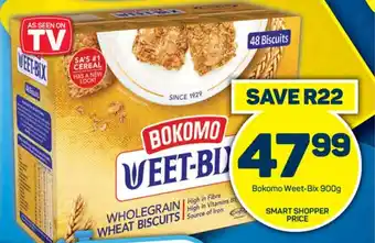 Pick n Pay Hypermarket Bokomo Weet-Bix 900g offer