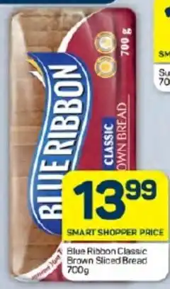 Pick n Pay Hypermarket Blue Ribbon Classic Brown Sliced Bread 700g offer