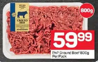 Pick n Pay Hypermarket PnP Ground Beef 800g Per Pack offer