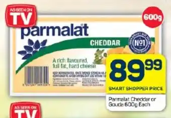 Pick n Pay Hypermarket Parmalat Cheddar or Gouda 600g Each offer