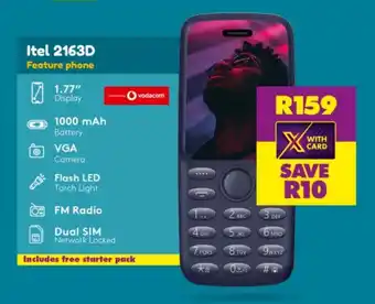 Shoprite Itel 2163D Feature phone offer