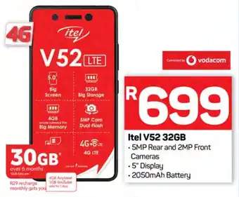 Pick n Pay Hypermarket Itel V52 32GB offer
