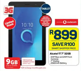 Pick n Pay Hypermarket Alcatel 1T 7" 32GB offer