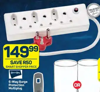 Pick n Pay Hypermarket 6-Way Surge Protection Multiplug offer