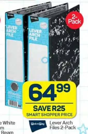 Lever Arch Files 2-Pack