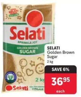 Makro SELATI Golden Brown Sugar 2kg offer
