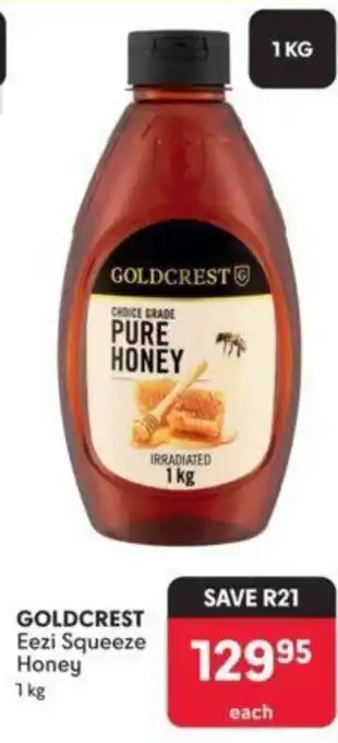 GOLDCREST Eezi Squeeze Honey 1kg