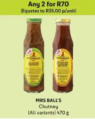 Makro MRS BALL'S Chutney (All variants) 470 g offer