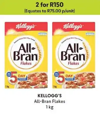 Makro KELLOGG'S All-Bran Flakes 1 kg offer