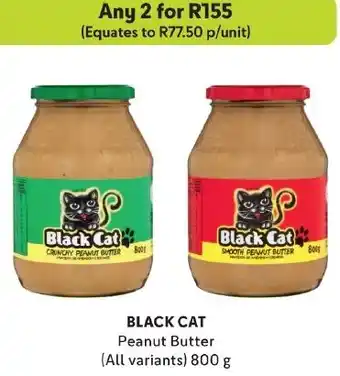 Makro BLACK CAT Peanut Butter (All variants) 800 g offer