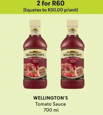 Makro WELLINGTON'S Tomato Sauce 700 ml offer