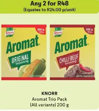 Makro KNORR Aromat Trio Pack (All variants) 200 g offer