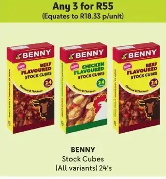 Makro BENNY Stock Cubes (All variants) 24's offer