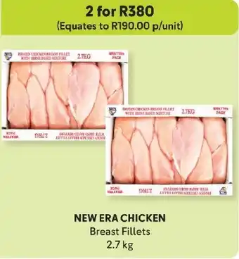 Makro NEW ERA CHICKEN Breast Fillets 2.7 kg offer