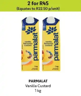 Makro PARMALAT Vanilla Custard 1 kg offer