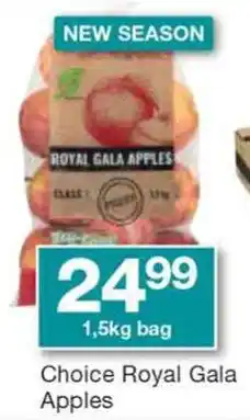 Checkers Choice Royal Gala Apples offer