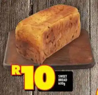 Shoprite SWEET BREAD 600g offer
