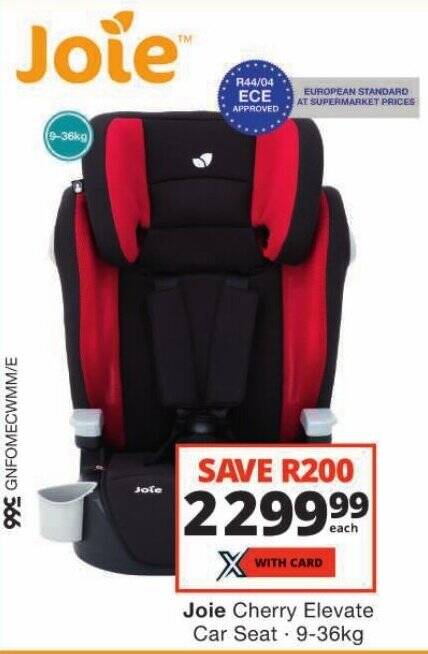 Joie cherry 2024 car seat