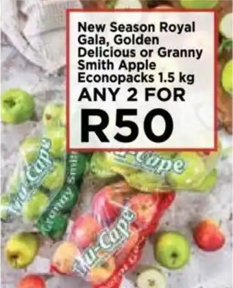Food Lover's Market New Season Royal Gala, Golden Delicious or Granny Smith Apple Econopacks 1.5kg offer
