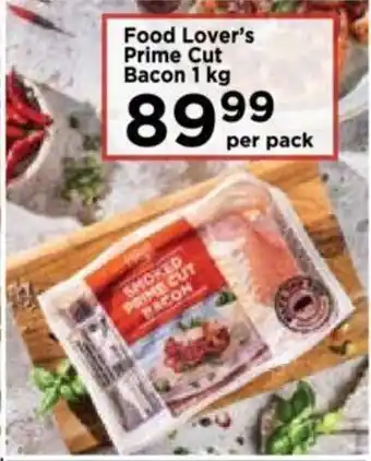 Food Lover's Market Food Lover's Prime Cut Bacon 1kg offer