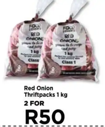 Food Lover's Market Red Onion Thriftpacks 1kg offer