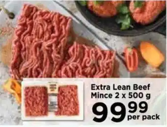 Food Lover's Market Extra Lean Beef Mince 2 x 500g offer