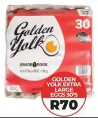 1UP GOLDEN YOLK EXTRA LARGE EGGS 30'S offer