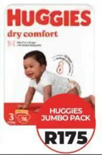 1UP HUGGIES JUMBO PACK offer