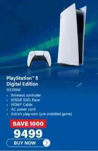 PlayStation 5 Digital Edition
