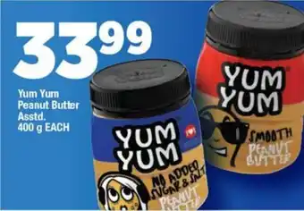 OK MiniMark Yum Yum Peanut Butter Asstd. 400g EACH offer