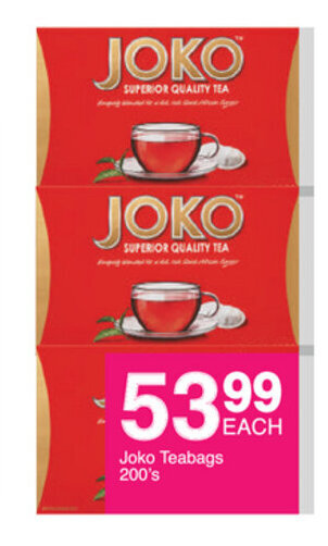 Save Joko Teabags 200's offer
