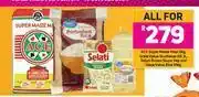 Game Ace Super Maize Meal 5kg, Great Value Sunflower Oil 2L, Rice 10kg & Selati Brown Sugar 5kg-For All offer