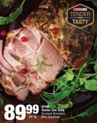 SPAR Tender and Tasty Smoked Boneless Mini Gammon