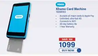 Incredible Connection Yoco Khumo Card Machine offer