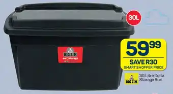 Pick n Pay Hypermarket BIG JIM 30 Litre Delta Storage Box offer