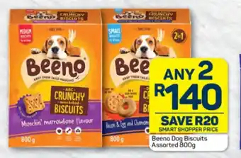 Pick n Pay Hypermarket Beeno Dog Biscuits Assorted 800g offer