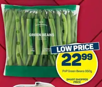 Pick n Pay Hypermarket PnP Green Beans 350g offer