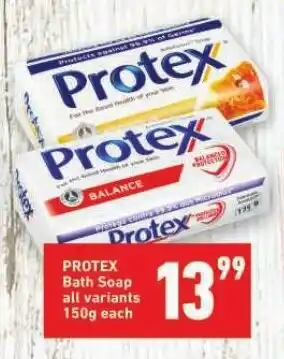 Shoprite PROTEX Bath Soap all variants 150g each offer