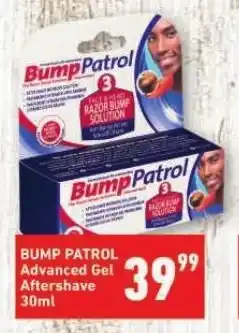 Shoprite BUMP PATROL Advanced Gel Aftershave 30ml offer