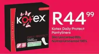Shoprite Kotex Daily Protect Pantyliners offer