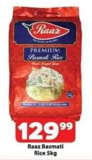 Check Save Raaz Basmati Rice 5kg offer