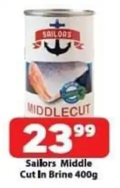 Sailors Middle Cut In Brine 400g