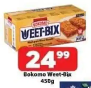 Check Save Bokomo Weet-Bix 450g offer