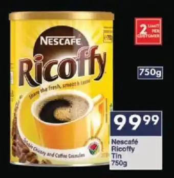 President Hyper Nescafé Ricoffy Tin 750g offer