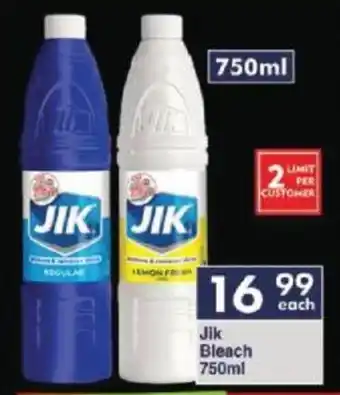 President Hyper Jik Bleach 750ml offer