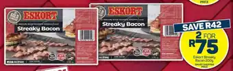 Pick n Pay Hypermarket Eskort Streaky Bacon 200g offer