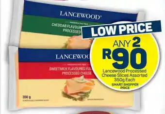Pick n Pay Hypermarket Lancewood Processed Cheese Slices Assorted 350g Each offer