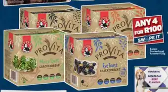 Pick n Pay Hypermarket Bakers Crackerbread Assorted 125g offer