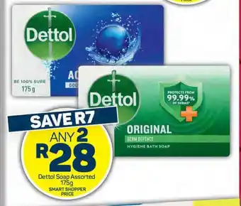 Pick n Pay Hypermarket Dettol Soap Assorted 175g offer